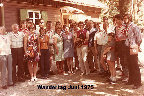 Wandertag im Juni 1975
