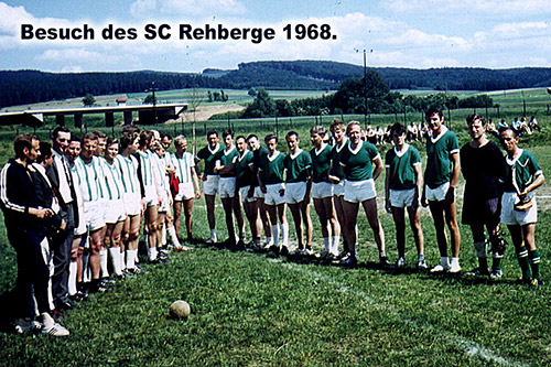 Handball Besuch beim SC-Rehberge 1968