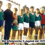 Handball männliche C-Jugend um 1977