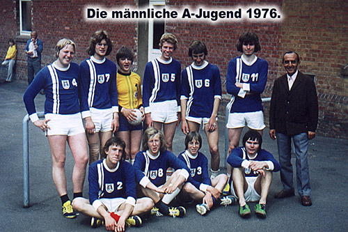 Handball männliche A-Jugend 1976