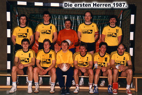 Handball erste Herren 1987