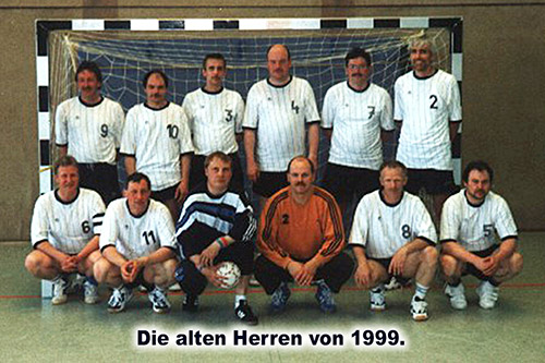 Handball alte Herren 1999